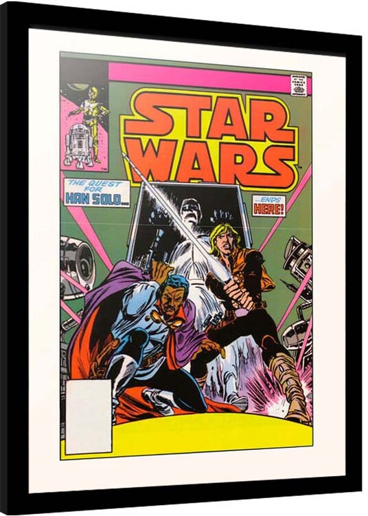 Uokvireni poster Star Wars - Return to Stenos