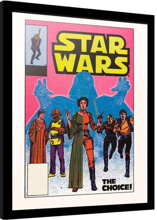 Kehystetty juliste Star Wars - The Choice