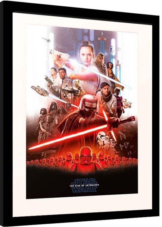 Κορνιζαρισμένη αφίσα Star Wars: Episode IX - The Rise of Skywalker
