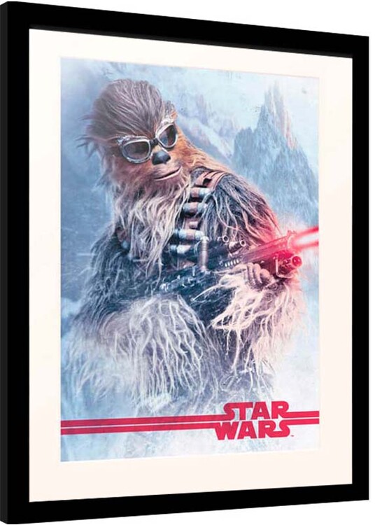 Κορνιζαρισμένη αφίσα Solo: Star Wars Story - Chewbacca at Work