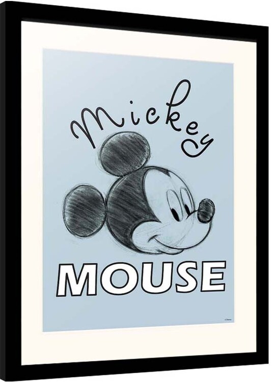 Framed Poster Disney - Mickey Mouse