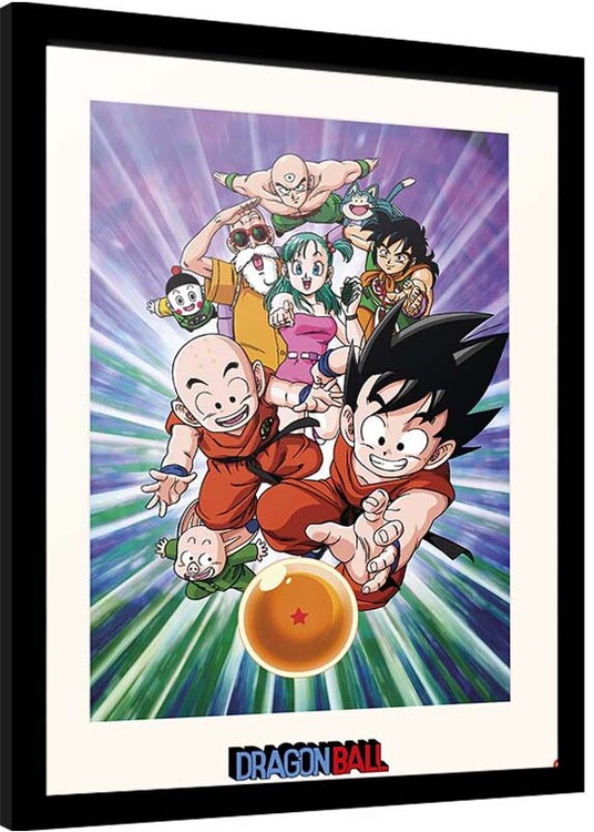 Uokvirjen plakat Dragon Ball - Team
