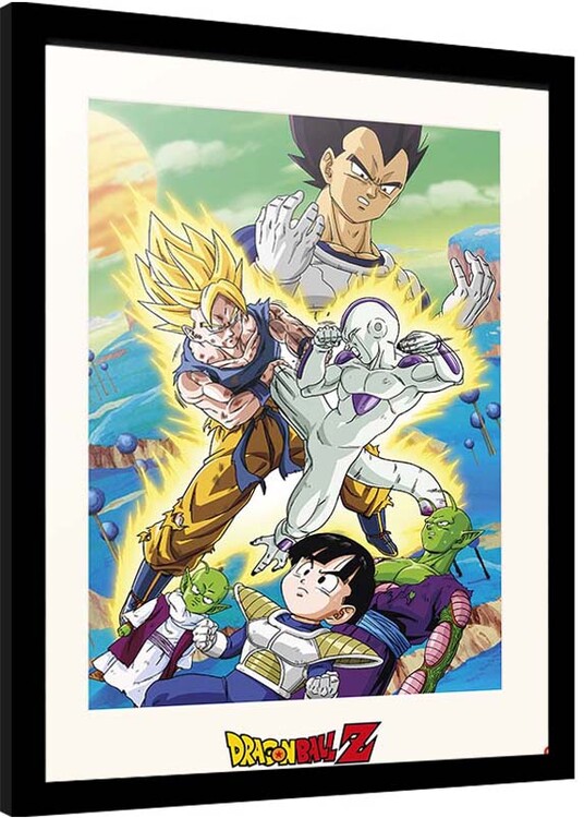 Framed Poster Dragon Ball - Freezer Encounter