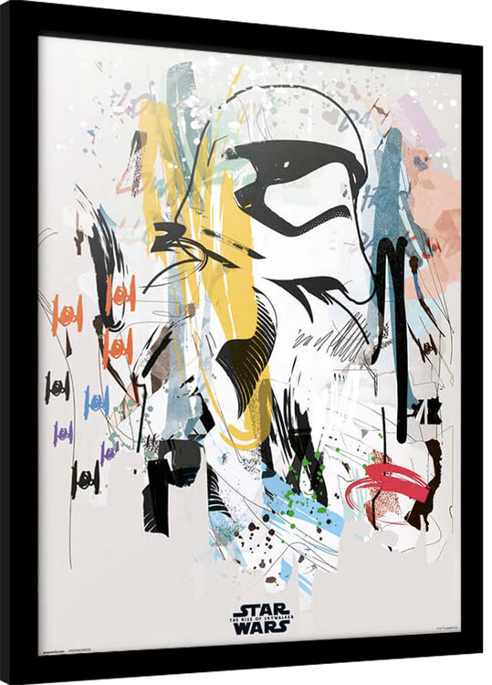 Κορνιζαρισμένη αφίσα Star Wars: Episode IX - The Rise of Skywalker - Artist Trooper