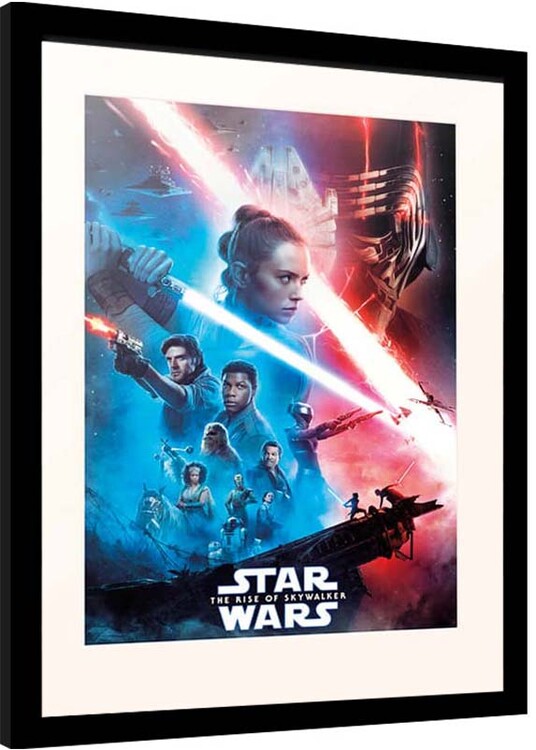 Κορνιζαρισμένη αφίσα Star Wars: Episode IX - The Rise of Skywalker - One Sheet