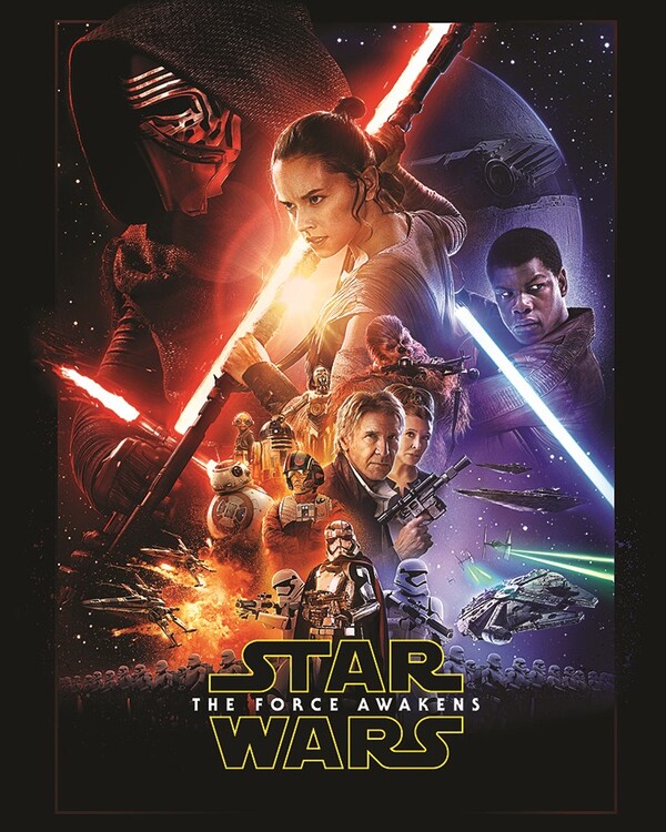 Принти на полотні Star Wars: Episode VII - One Sheet