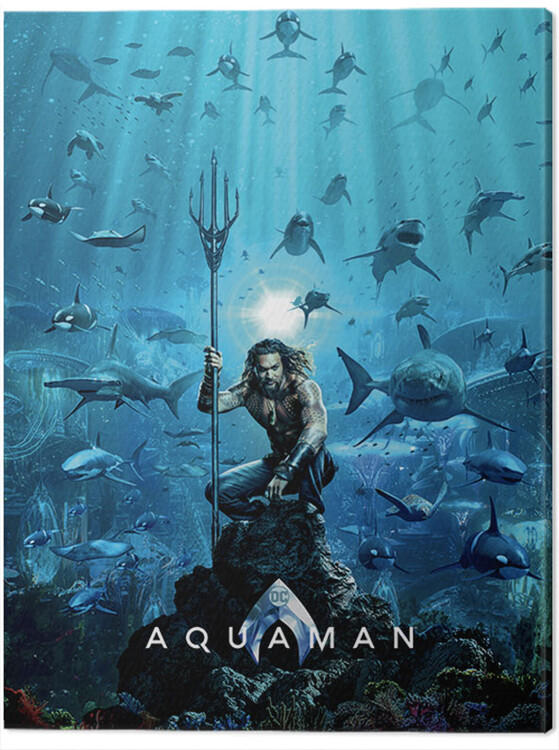 Картината върху платно Aquaman - Teaser
