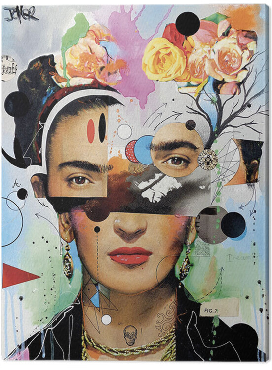 Принти на полотні Loui Jover - Kahlo Anaylitica