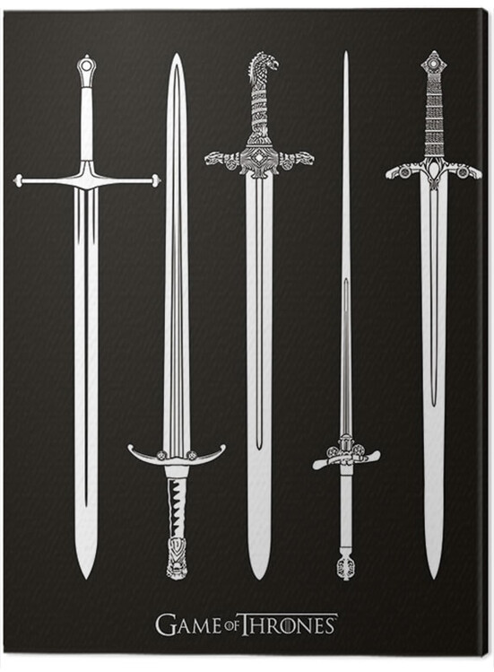 Принти на полотні Game of Thrones - Swords