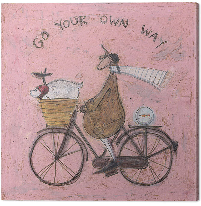 Принти на полотні Sam Toft - Go Your Own Way