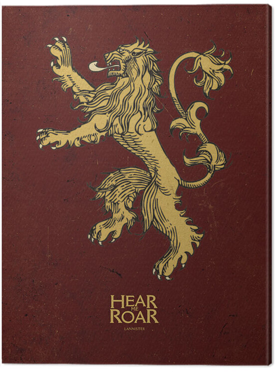 Принти на полотні Game of Thrones - Lannister