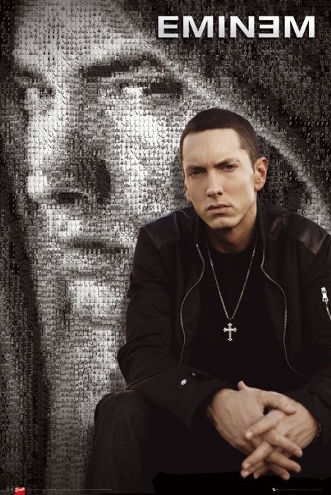 Плакат Eminem - mosaic