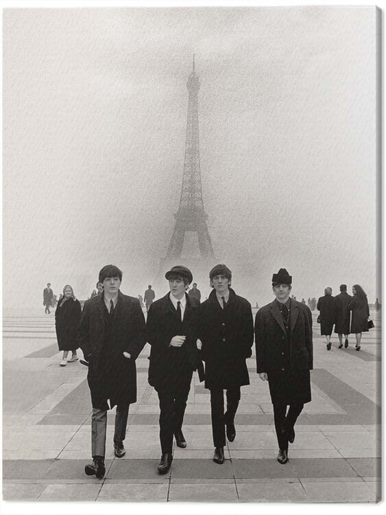 Εκτύπωση καμβά The Beatles - Paris