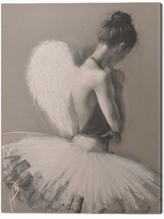 Принти на полотні Hazel Bowman - Angel Wings II