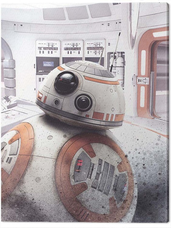 Принти на полотні Star Wars The Last Jedi - BB - 8 Peek