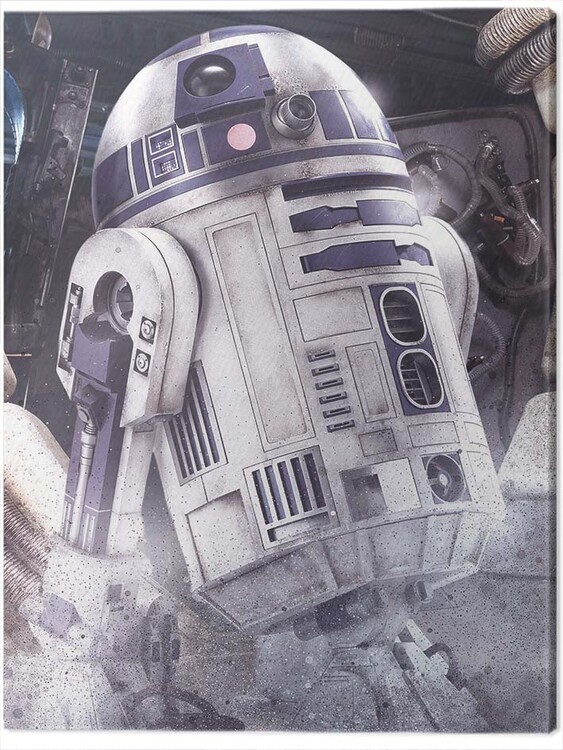 Принти на полотні Star Wars The Last Jedi - R2 - D2 Droid