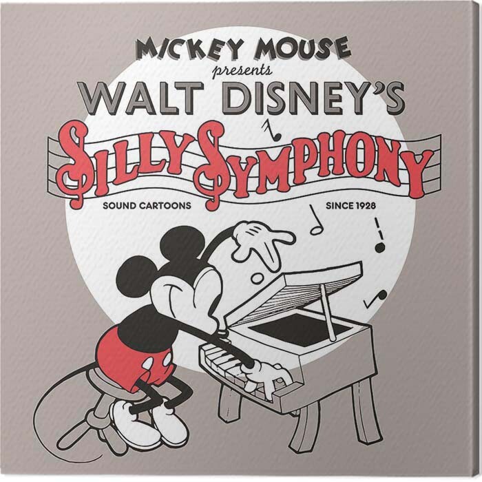 Slika na platnu Mickey Mouse - Silly Symphony