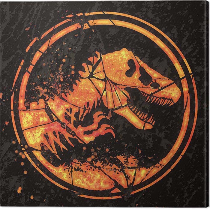 Картината върху платно Jurassic World: Fallen Kingdom - Logo