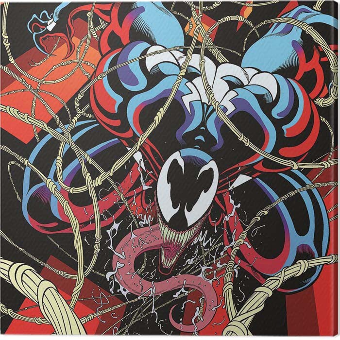 Картината върху платно Venom - Symbiote free fall
