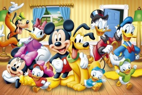 Плакат DISNEY - group