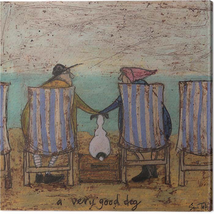 Принти на полотні Sam Toft - A Very Good Dog II