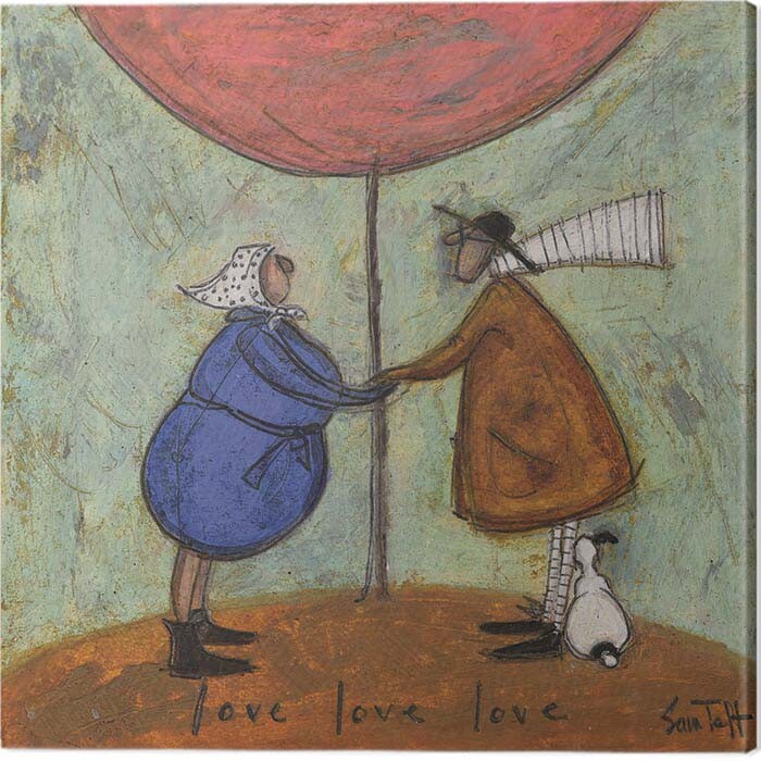 Принти на полотні Sam Toft - Love, Love, Love