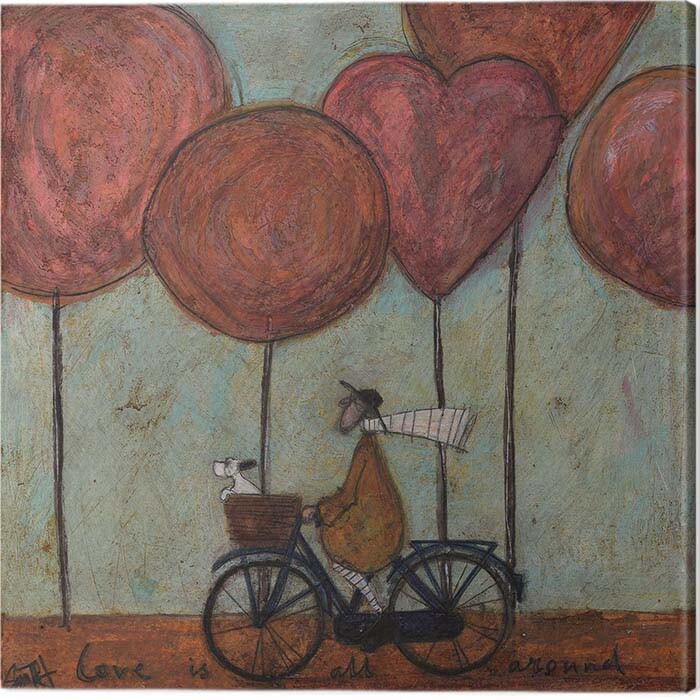 Принти на полотні Sam Toft - Love is All Around