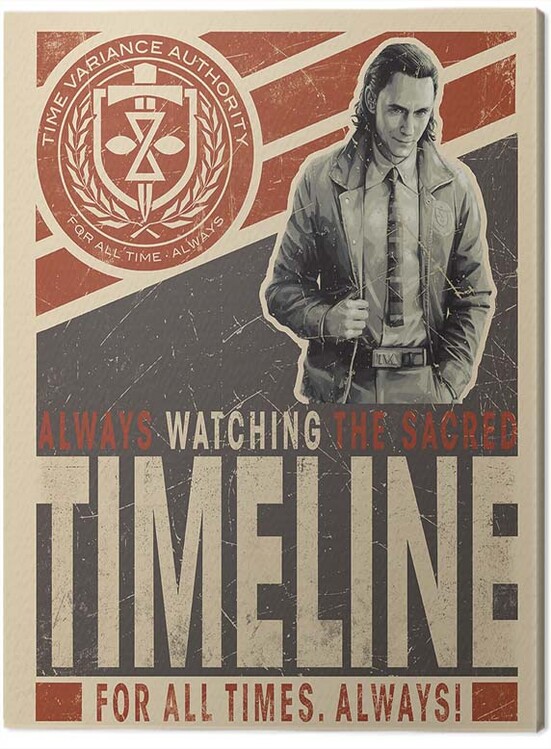 Принти на полотні Loki - Timeline