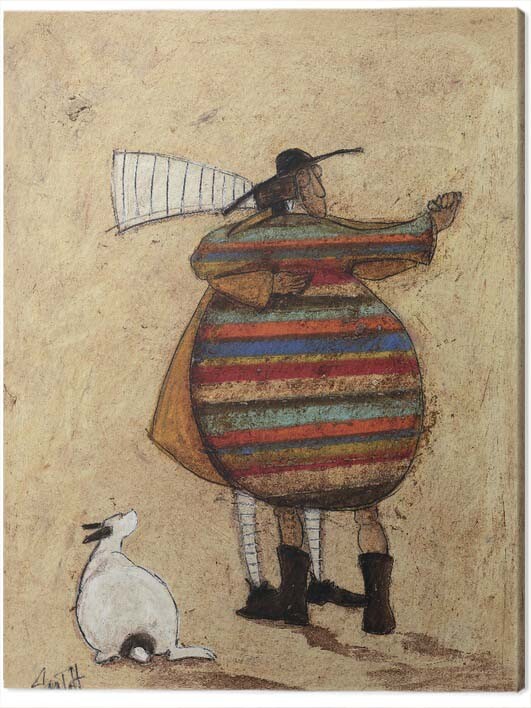 Принти на полотні Sam Toft - Dancing Cheek to Cheeky