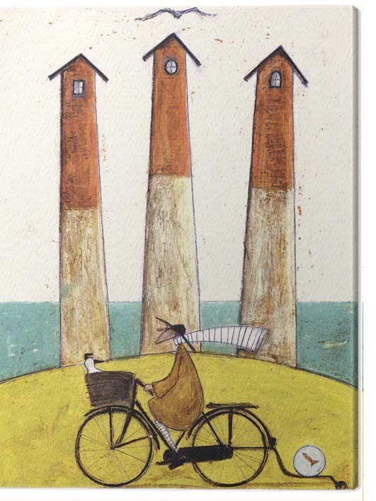 Принти на полотні Sam Toft - The Square, The Round and the Arched
