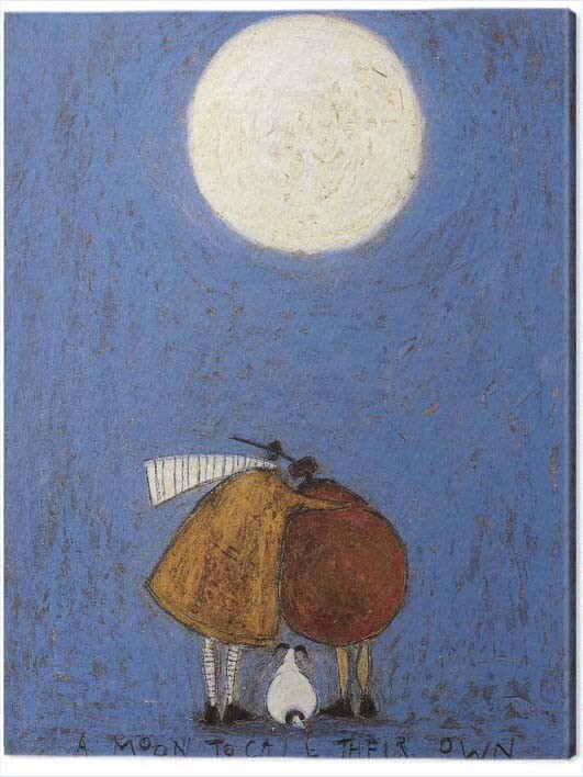 Принти на полотні Sam Toft - A Moon to Call Their Own