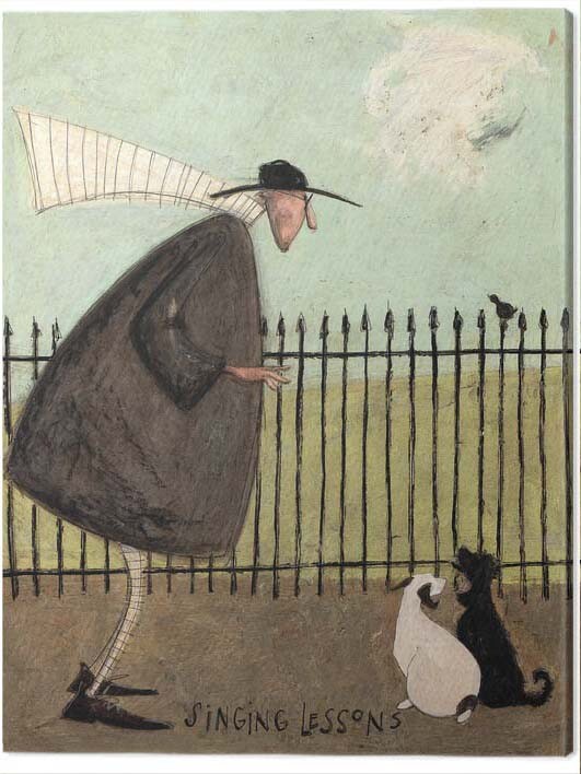 Quadro em tela Sam Toft - Singing Lessons