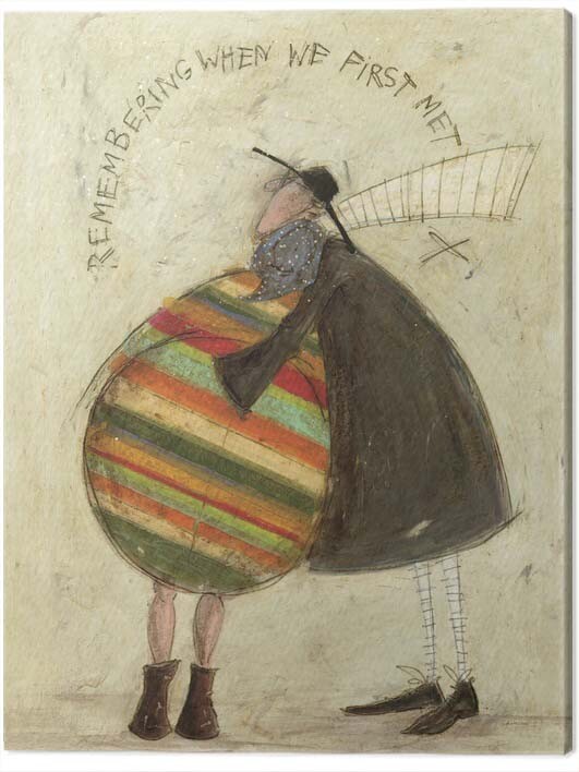 Принти на полотні Sam Toft - Remembering When We First Met