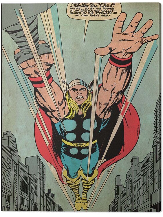 Принти на полотні Thor - Thundergod