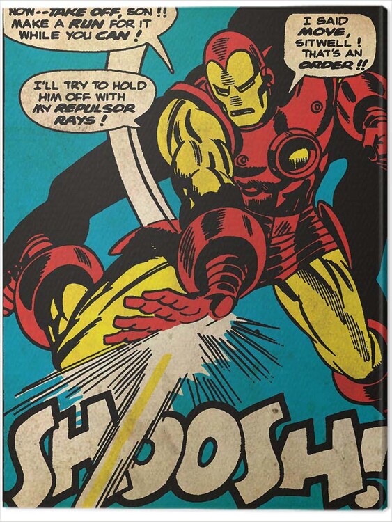Принти на полотні Iron Man - Shoosh