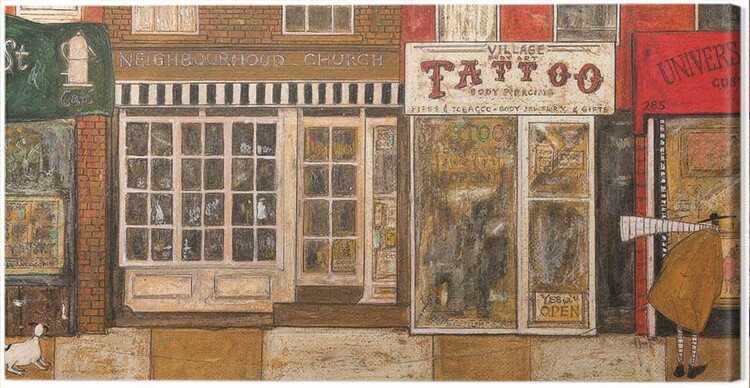 Принти на полотні Sam Toft - On a Street Where You Live
