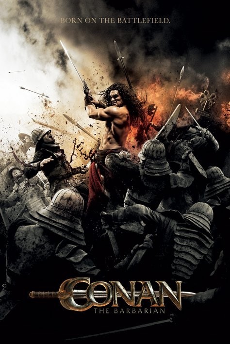 Плакат CONAN THE BARBARIAN - battlefield