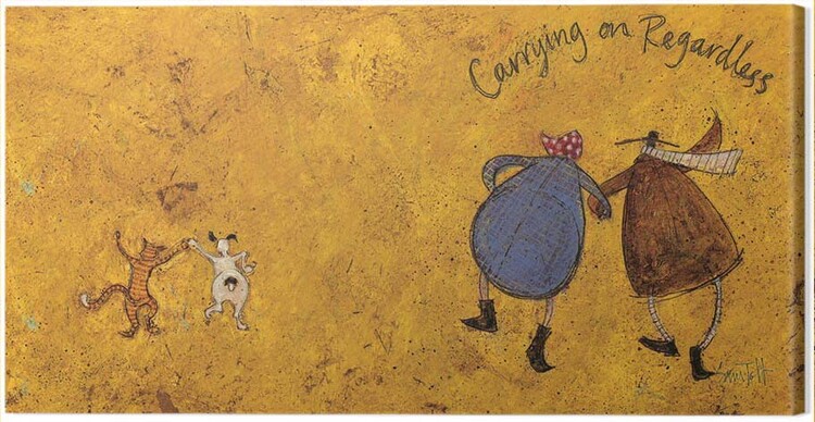 Принти на полотні Sam Toft - Carrying on Regardless II