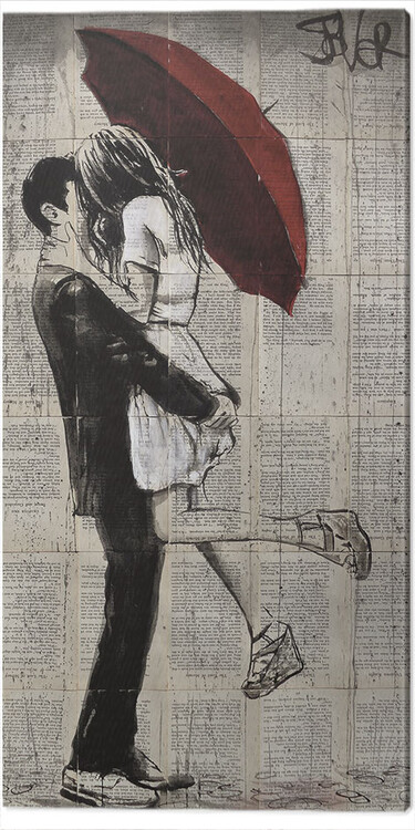 Принти на полотні Loui Jover - Forever Romantics Again