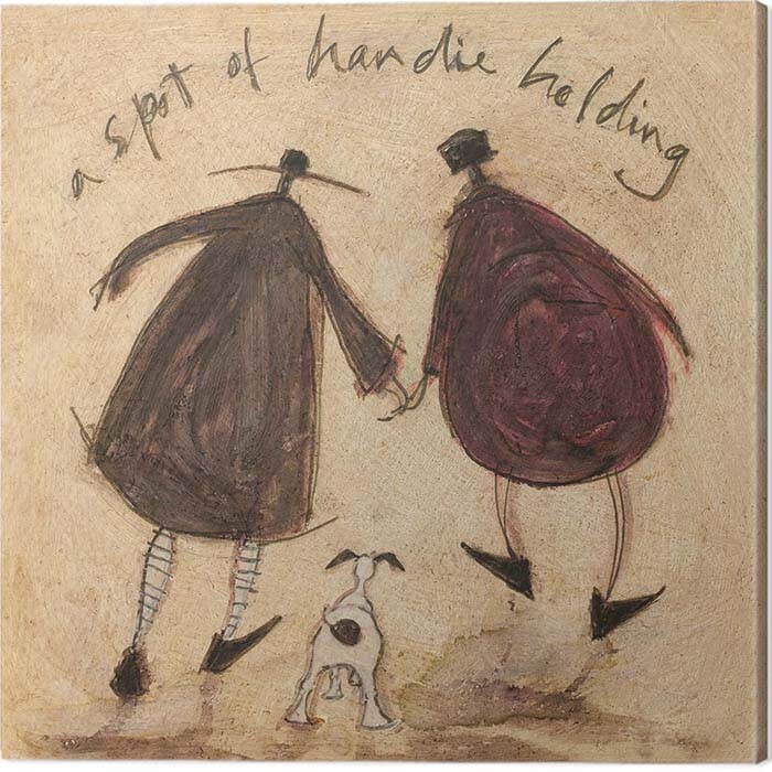 Принти на полотні Sam Toft - A Spot of Handie Holding