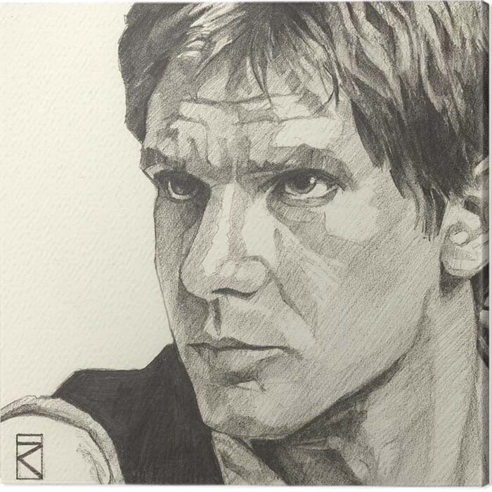 Принти на полотні Star Wars - Han Solo