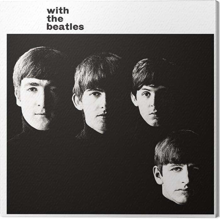 Εκτύπωση καμβά The Beatles - With the Beatles