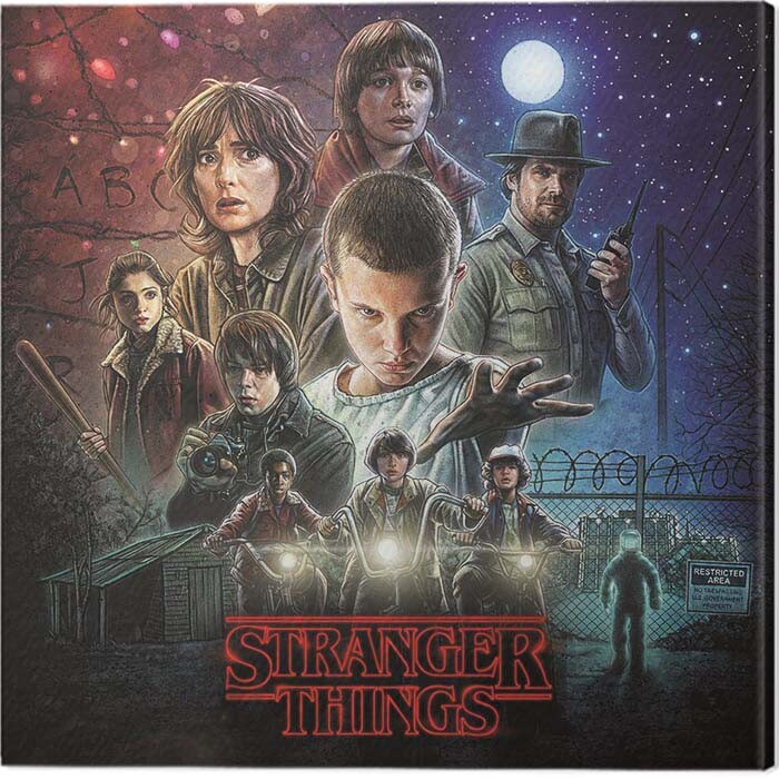 Картината върху платно Stranger Things - On Sheet