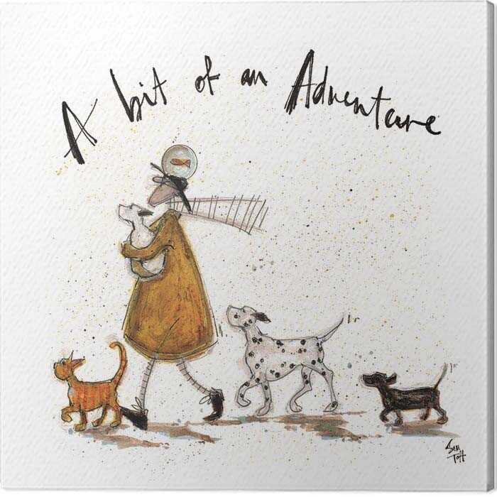 Принти на полотні Sam Toft - A Bit of an Adventure