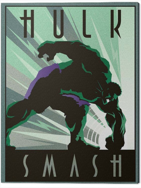 Картината върху платно Marvel - Hulk