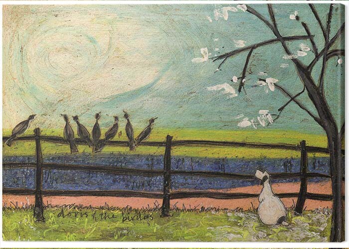 Принти на полотні Sam Toft - Sam Toft - Doris and the Birdies