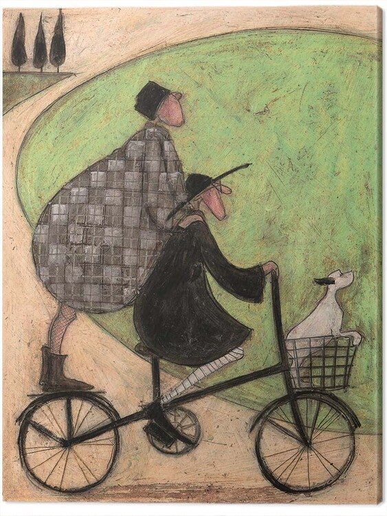 Принти на полотні Sam Toft - Double Decker Bike