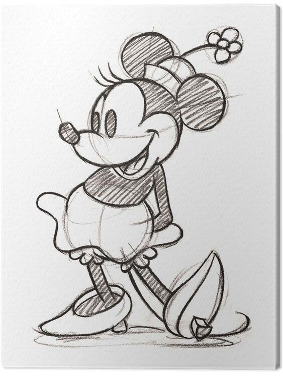 Canvas Print Minnie - Single