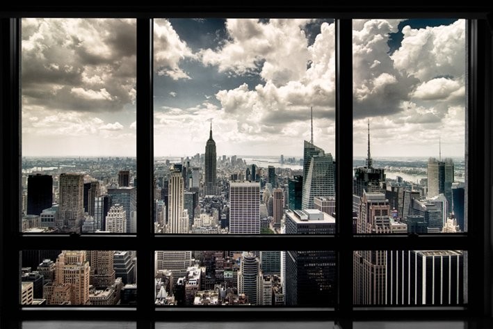 Αφίσα New York - window