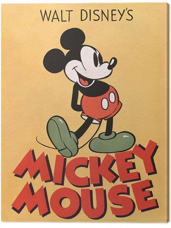 Картината върху платно Mickey Mouse